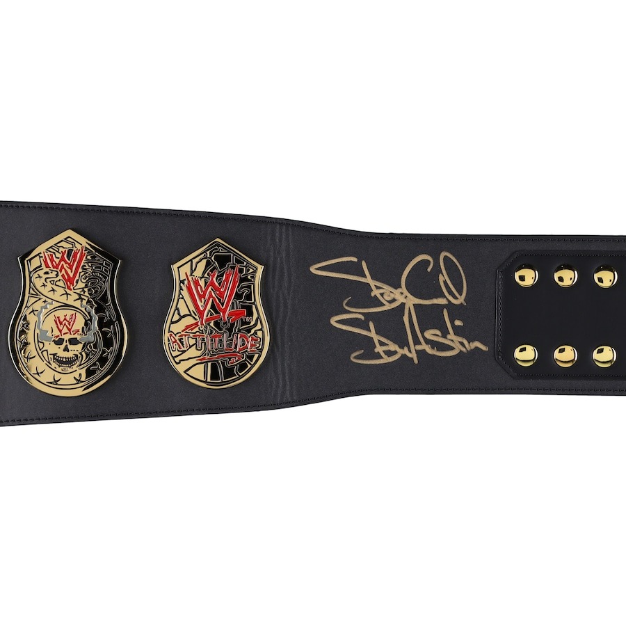 Stone Cold Steve Austin Smoking Skull Championship Title Belt
